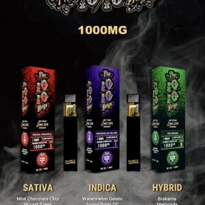 the 10/10 boys disposable vape – 1 gram