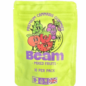 beam mixed fruit canna gummies